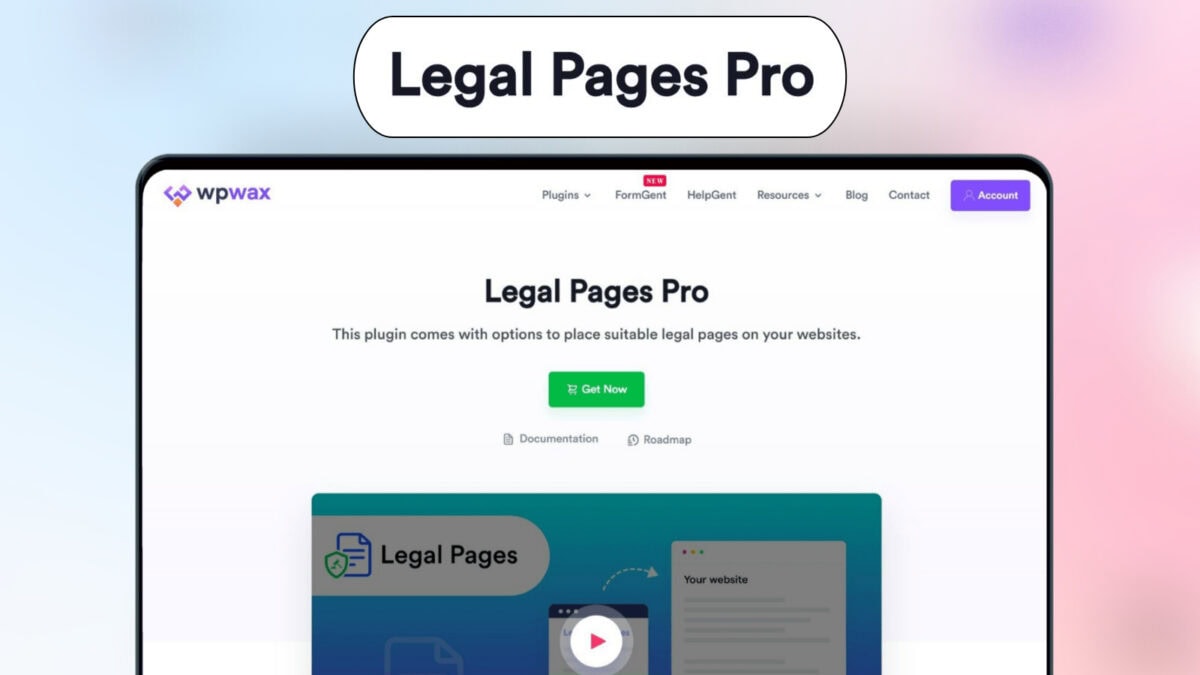 Wp Legal Pages Pro Lifetime Deal Image