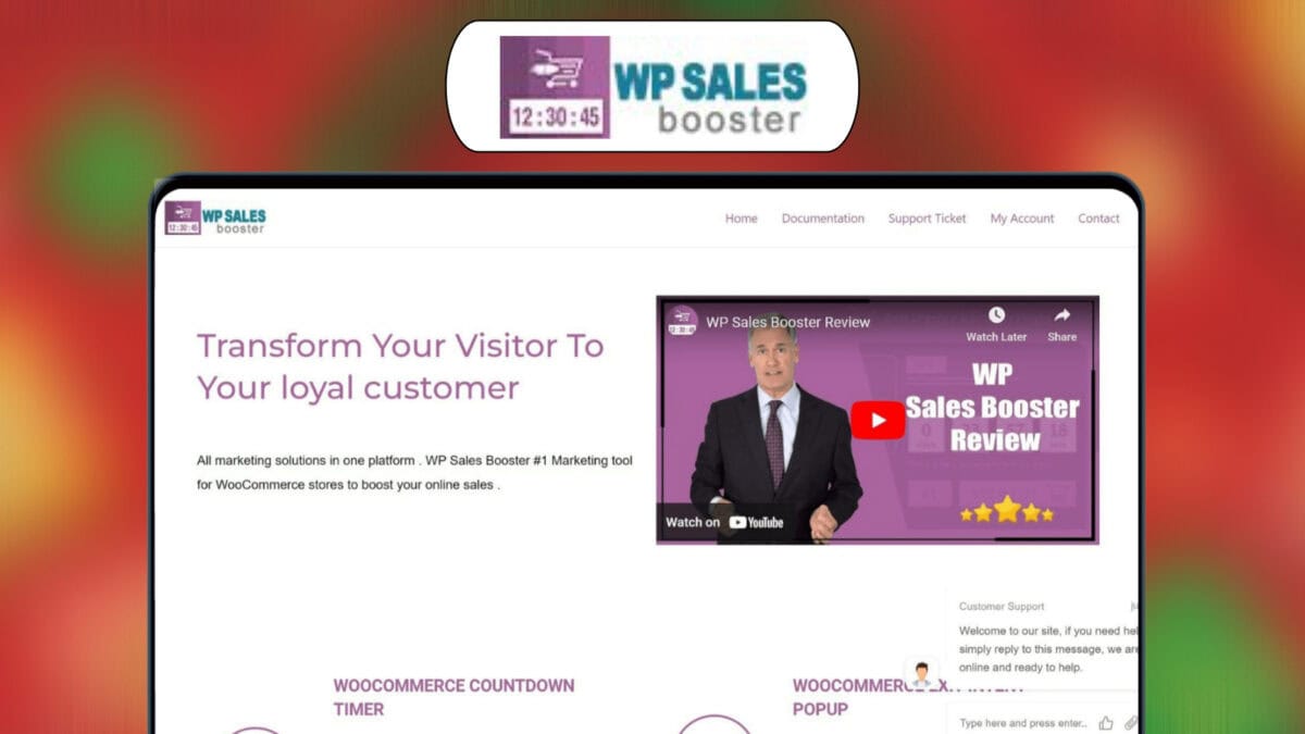 Wp Sales Booster + Exact Links Lifetime Deal Image