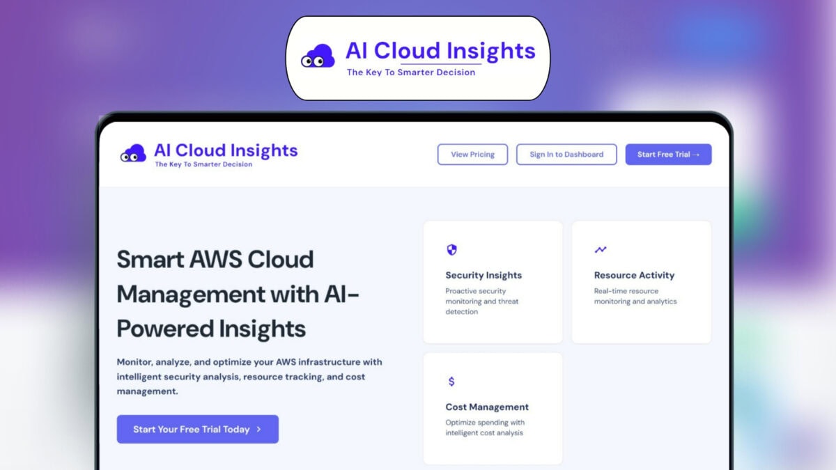 Ai Cloud Insights Lifetime Deal Image