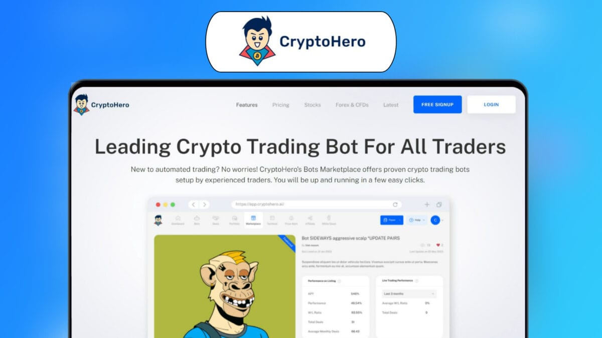 Cryptohero-Automate Your Crypto Trading All Day Long With Specialized Ai Bots| Lifetime Deal  