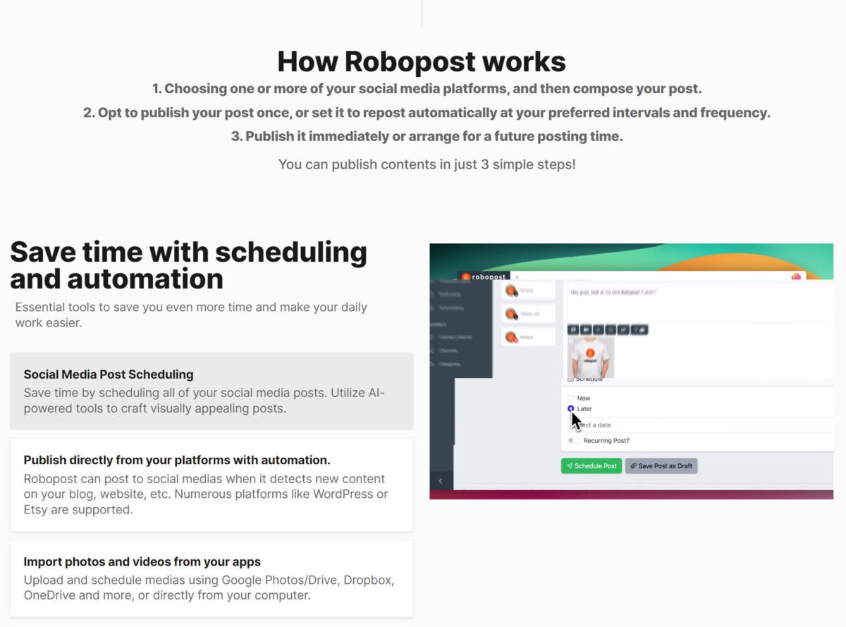 Robopost Lifetime Deal Image 1