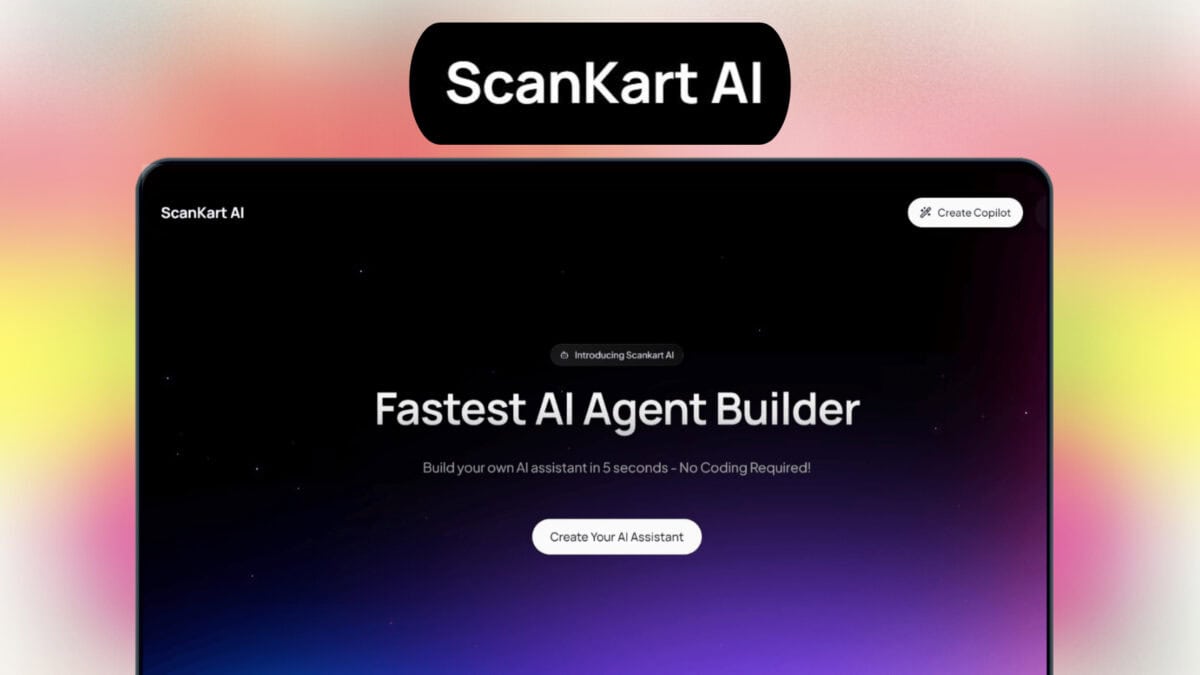 Scankart Ai Lifetime Deal Image