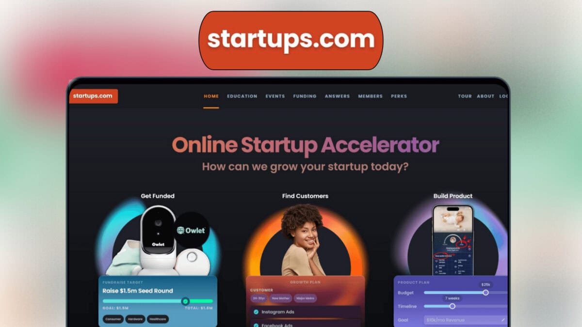 Startups.com Lifetime Deal Image