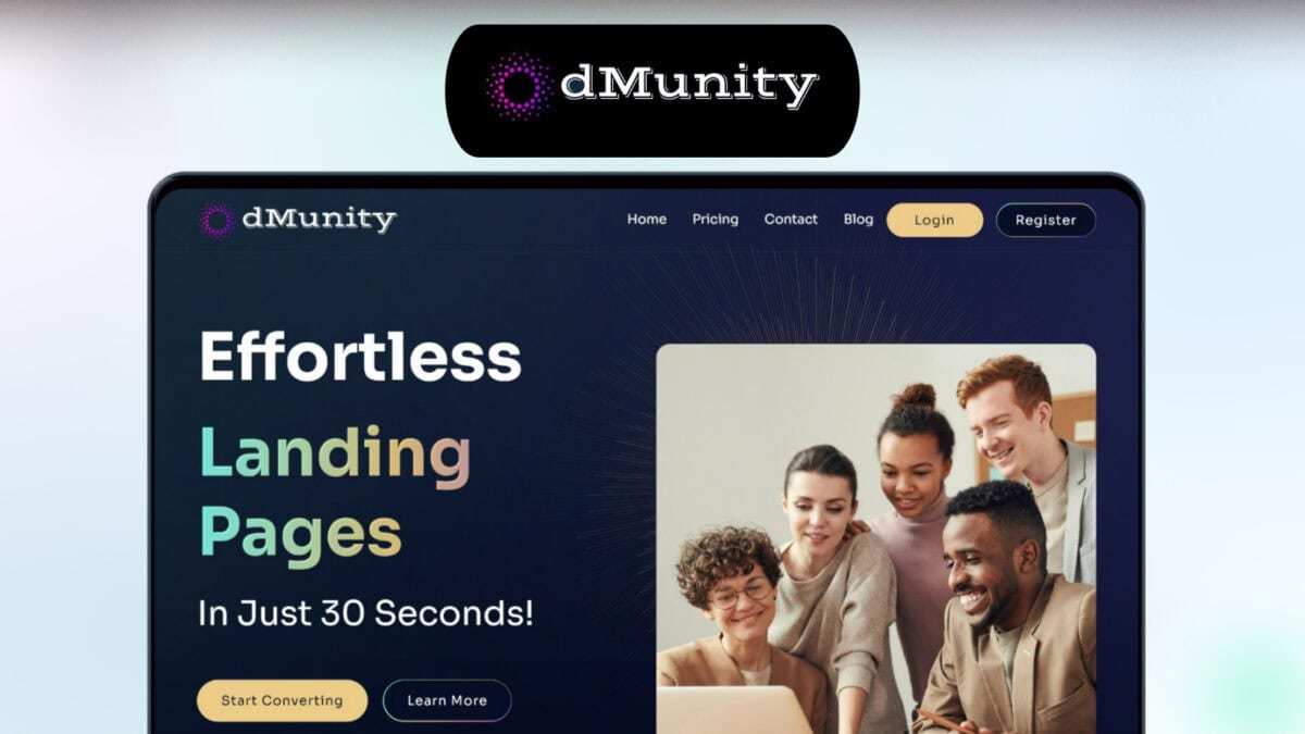 Dmunity Lifetime Deal Image