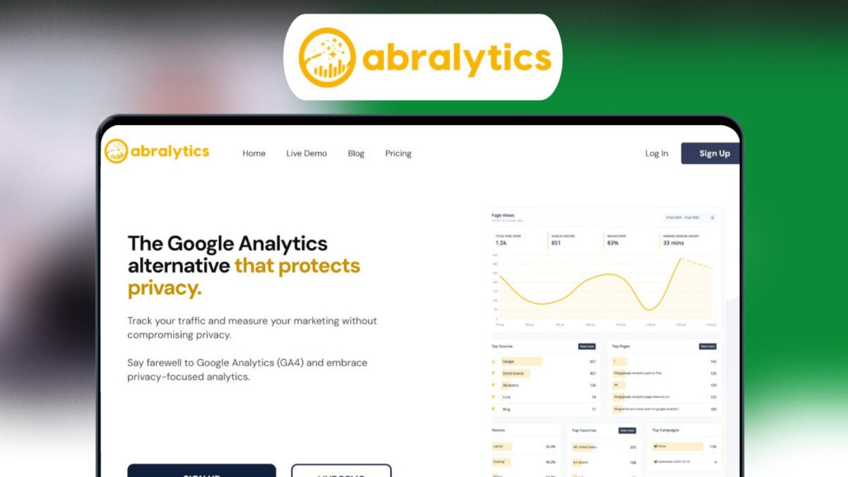 Abralytics Lifetime Deal Image