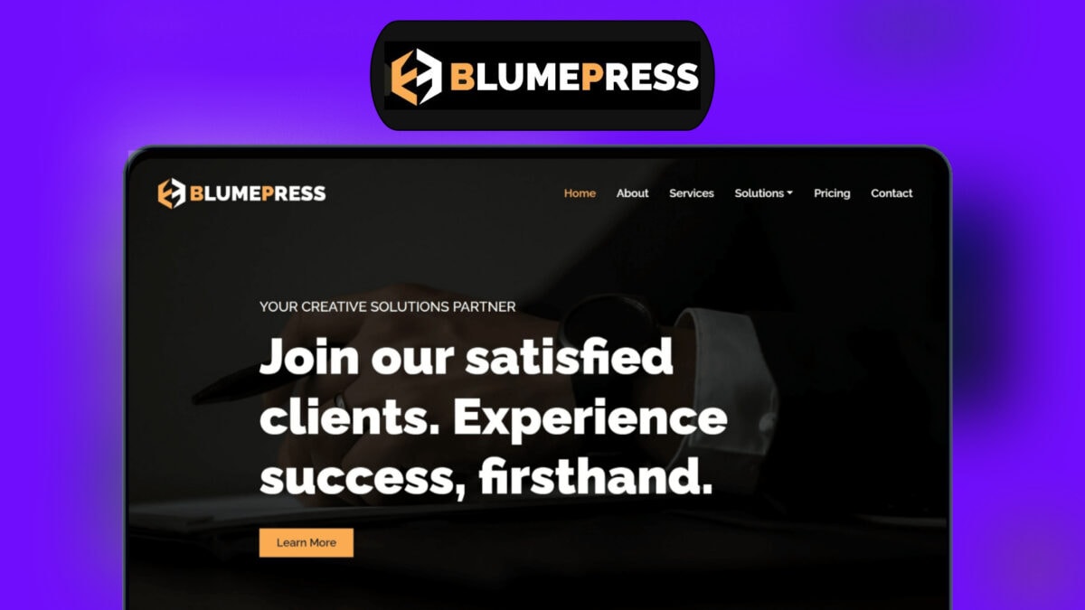 Blumepress Lifetime Deal Image