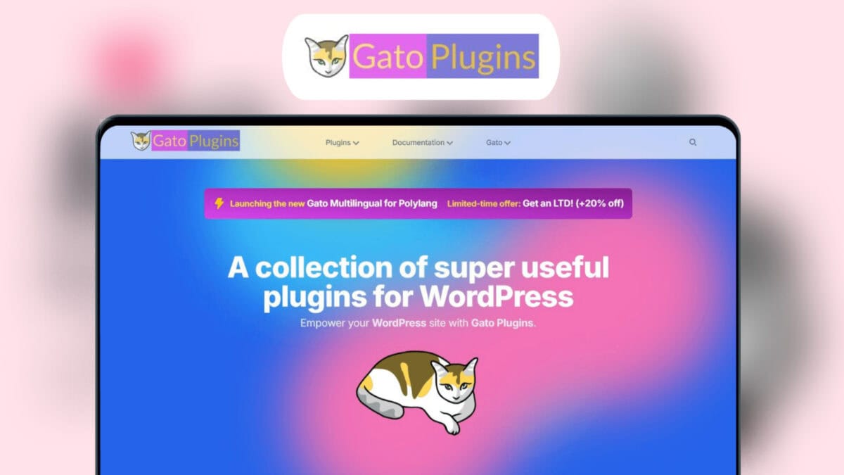 Gato Plugins Lifetime Deal Image