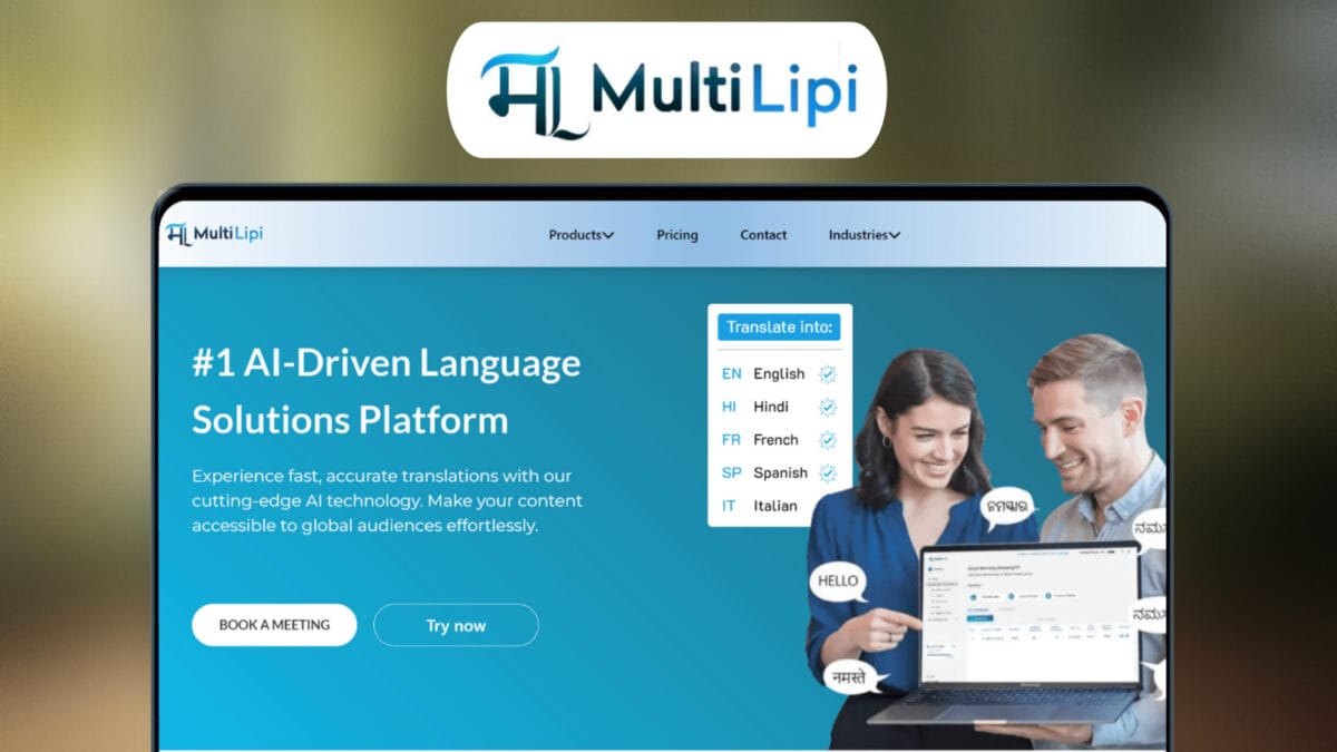 Multilipi Lifetime Deal Image