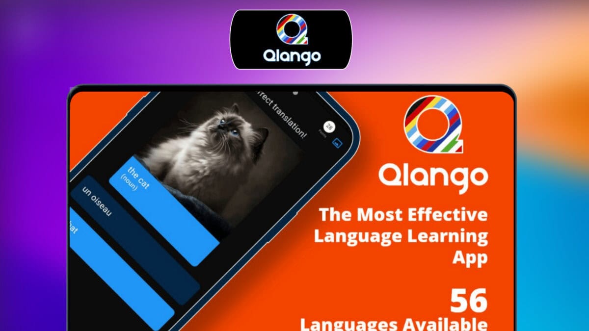 Qlango Language Learning Lifetime Deal Image