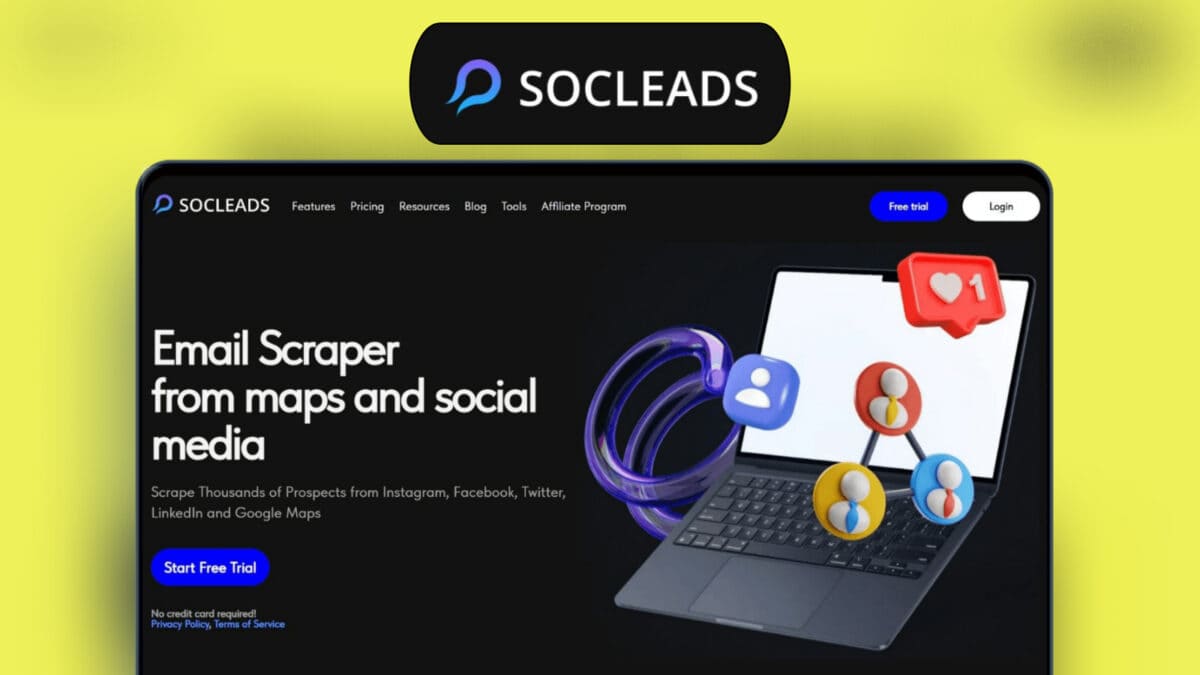 Socleads Lifetime Deal Image