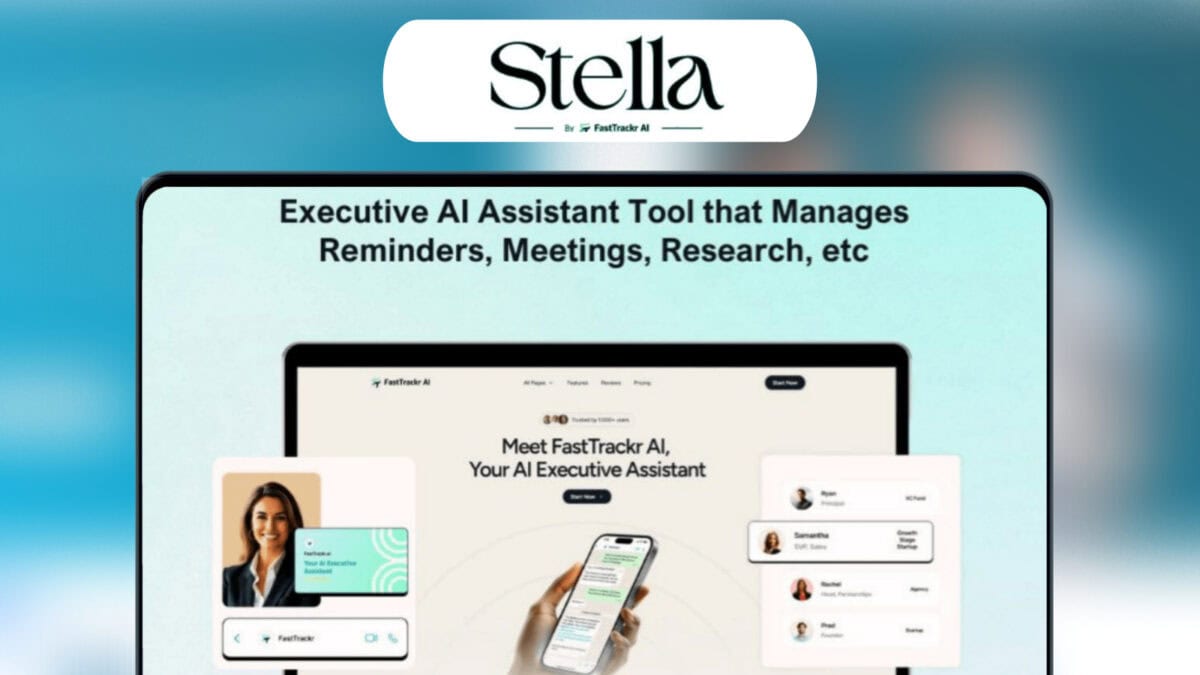 Stella By Fasttracker Ai Lifetime Deal Image