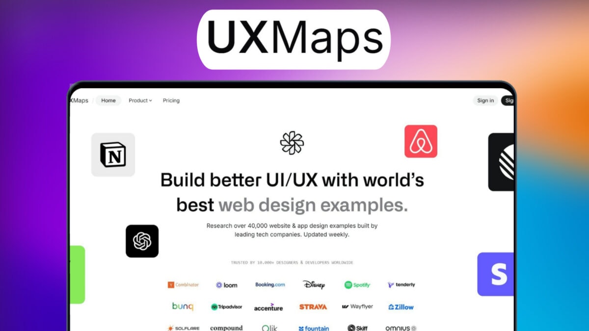 Uxmaps Lifetime Deal Image 1