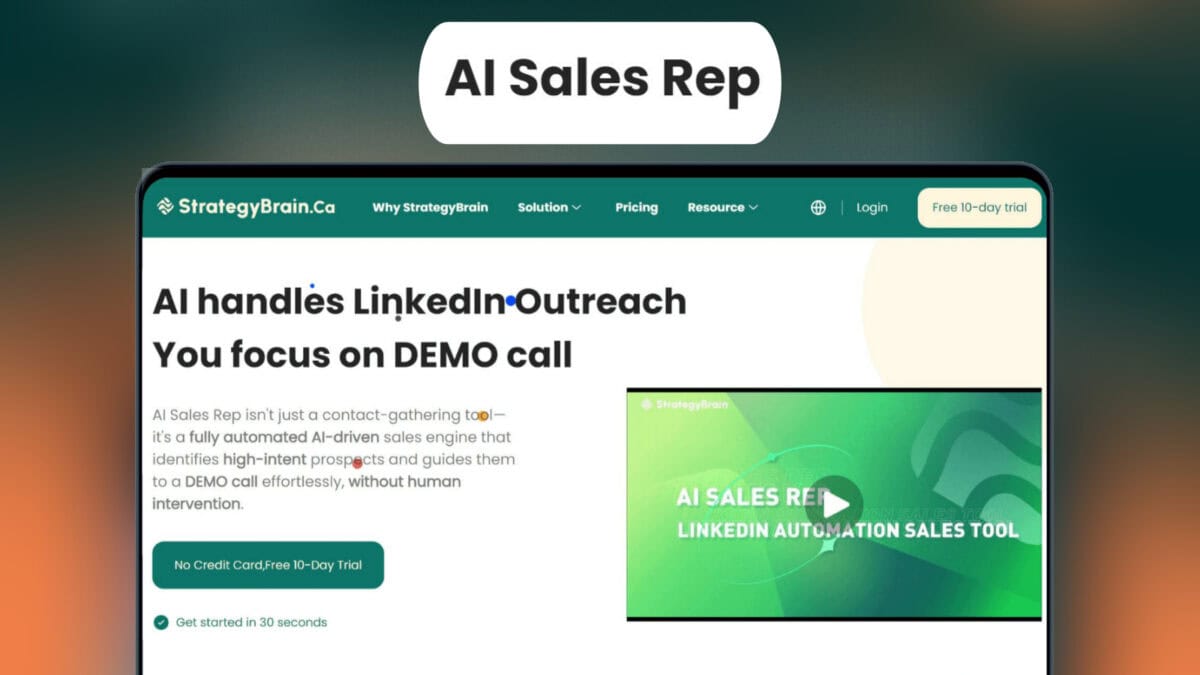 Ai sales rep lifetime deal image