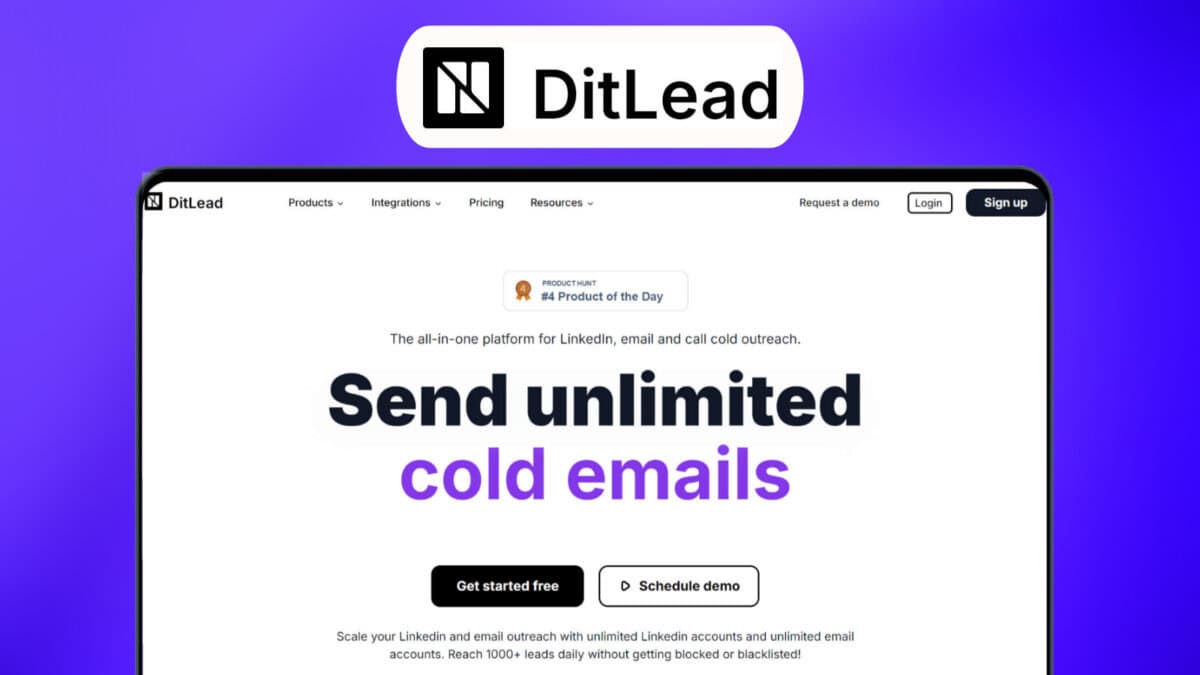 Ditlead lifetime deal image