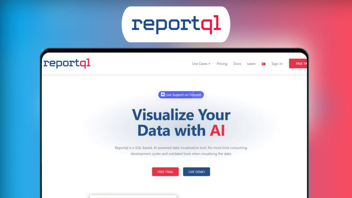 Reportql lifetime deal image