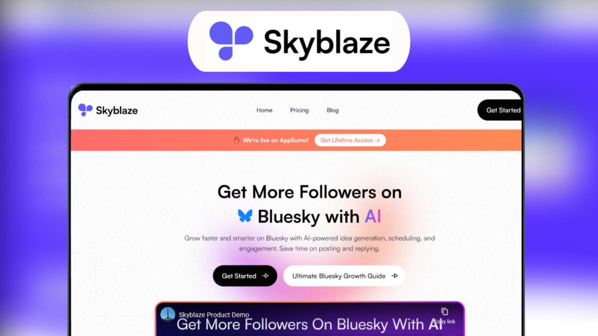 Skyblaze lifetime deal image