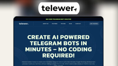 Telewer Lifetime Deal – 20% OFF 🤖 Build Your AI Telegram Bot Effortlessly