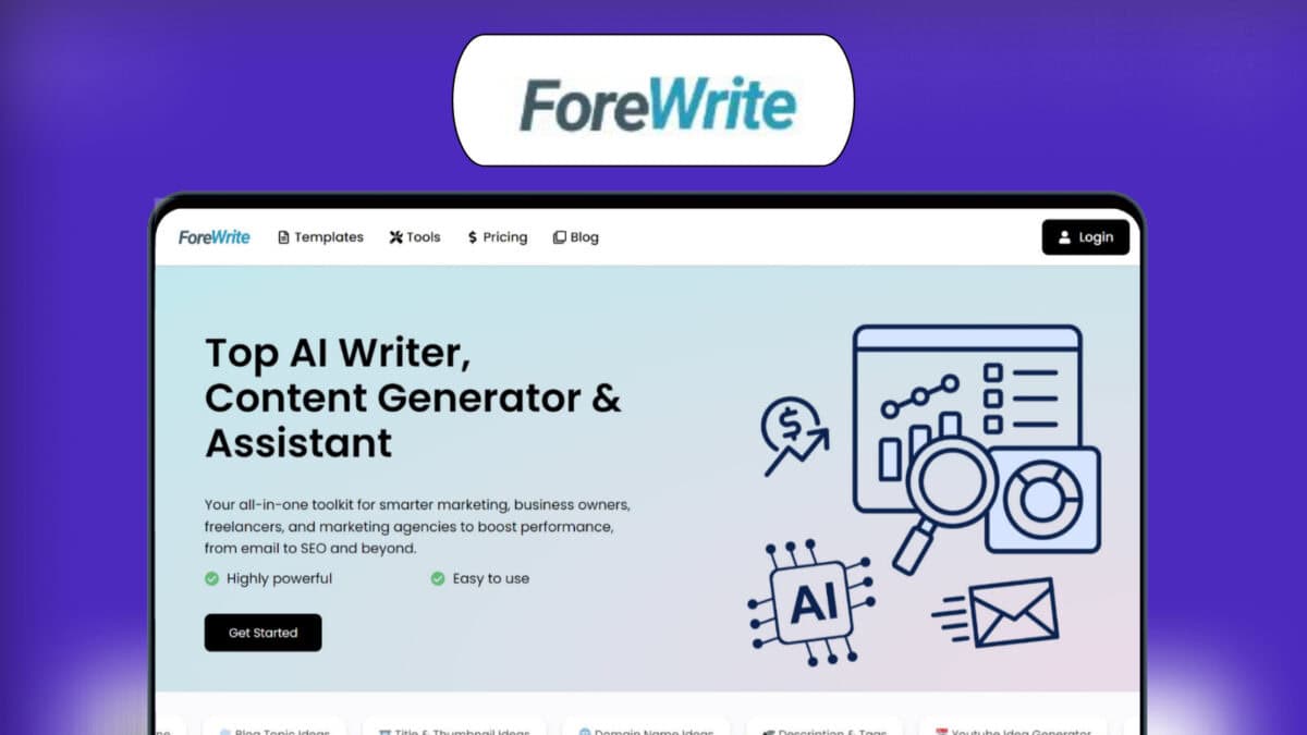 Forewrite lifetime deal image