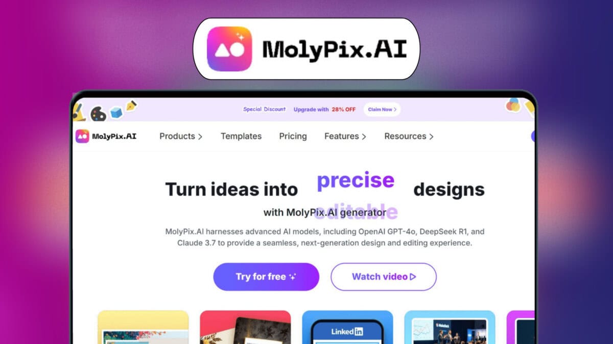 Molypix.ai lifetime deal image