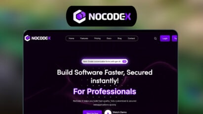 NoCode-X Lifetime Deal | Build Full-Stack Apps Without Coding