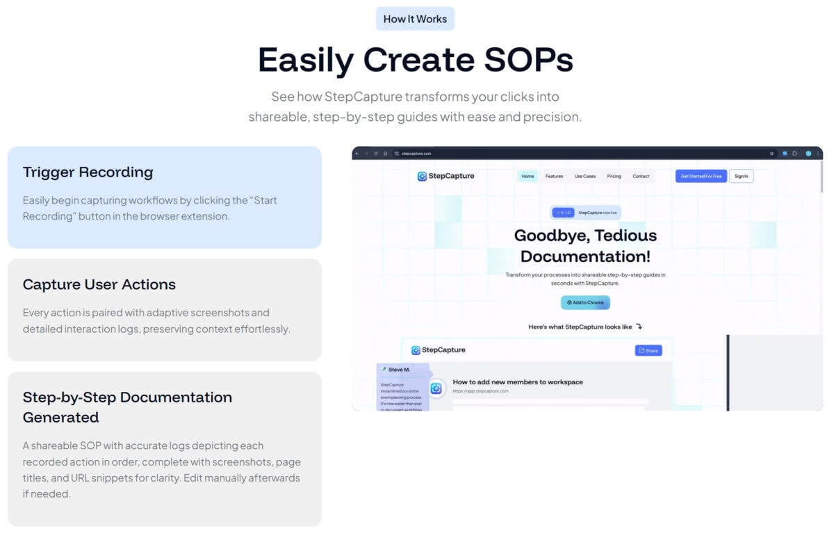 Stepcapture lifetime deal image 2
