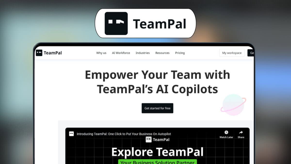 Teampal lifetime deal image