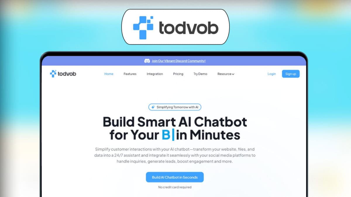 Todvob lifetime deal image