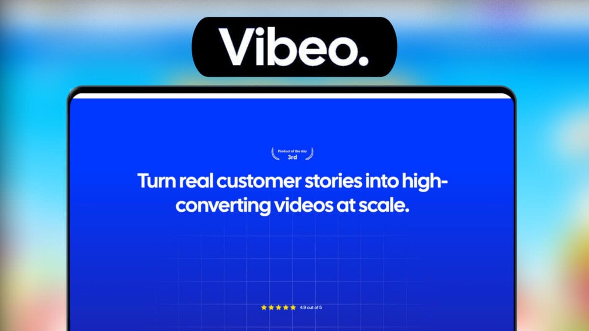 Vibeo lifetime deal image