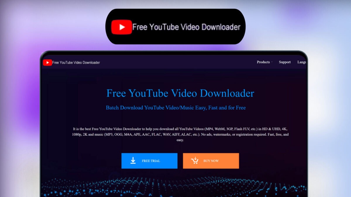 Youtube video downloader lifetime deal image