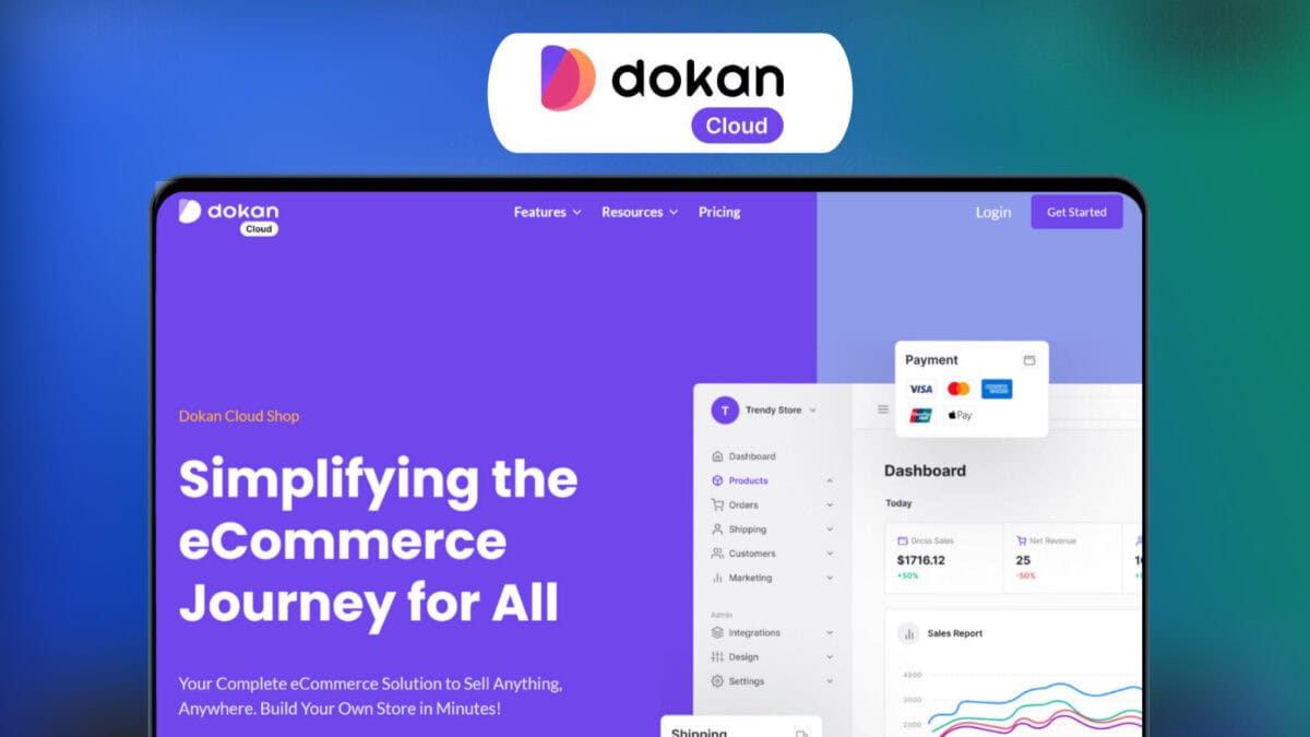 Dokan cloud lifetime deal image