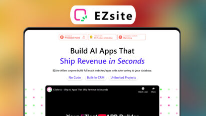EZsite lifetime Deal 📱 One-Click Websites & Mobile Apps