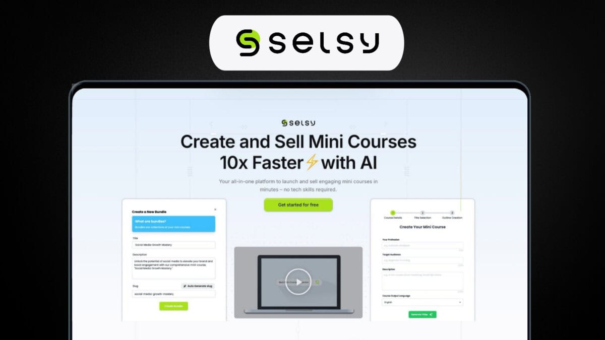 Selsy lifetime deal image