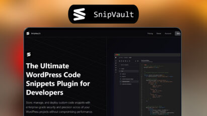 SnipVault Lifetime Deal 🛠️ Boost WordPress Dev with Pro Code Snippets