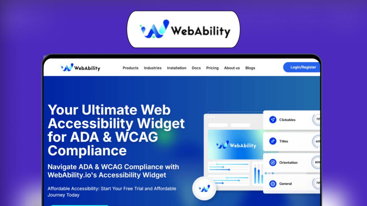 Webability.io lifetime deal image