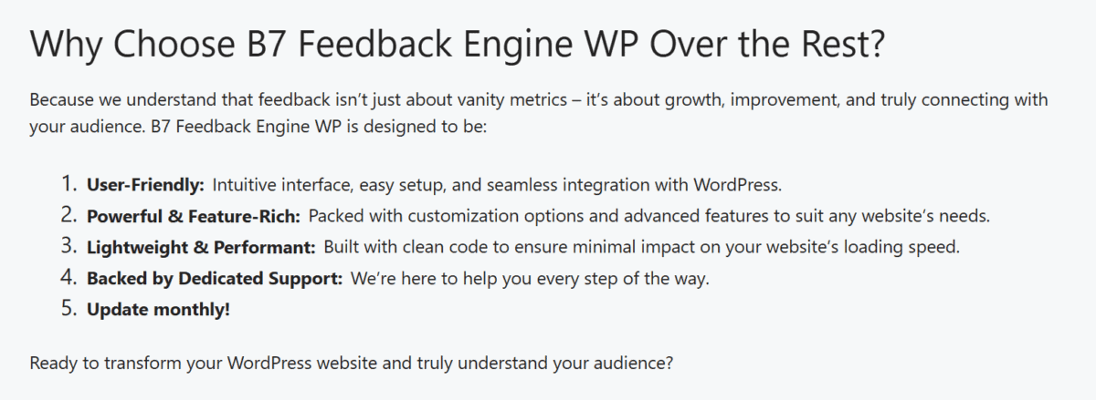 B7 feedback engine lifetime deal image 3