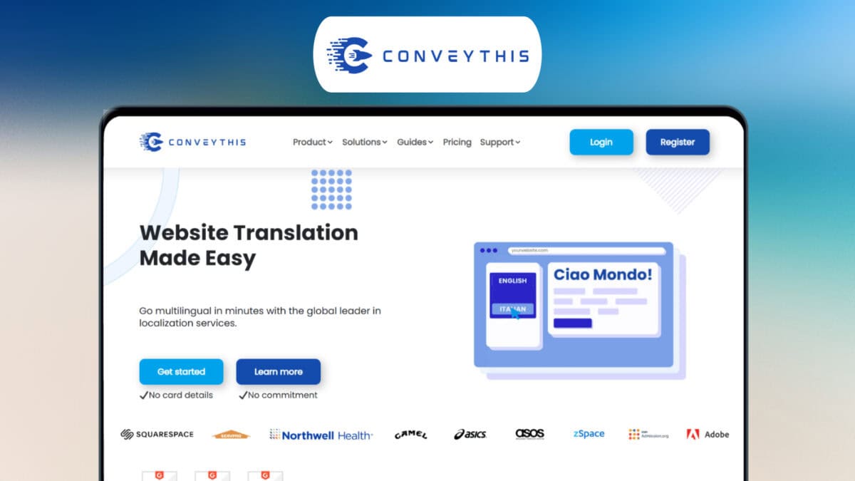 Conveythis lifetime deal image