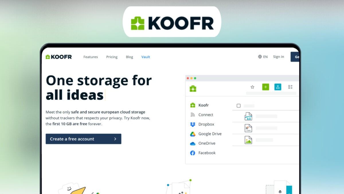 Koofr cloud storage image