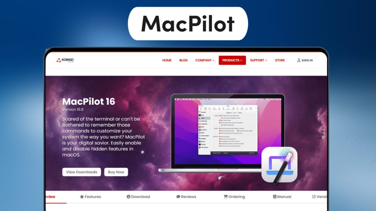 Macpilot lifetime deal image