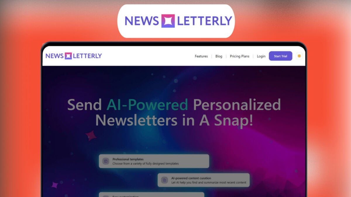 Newsletterly lifetime deal image