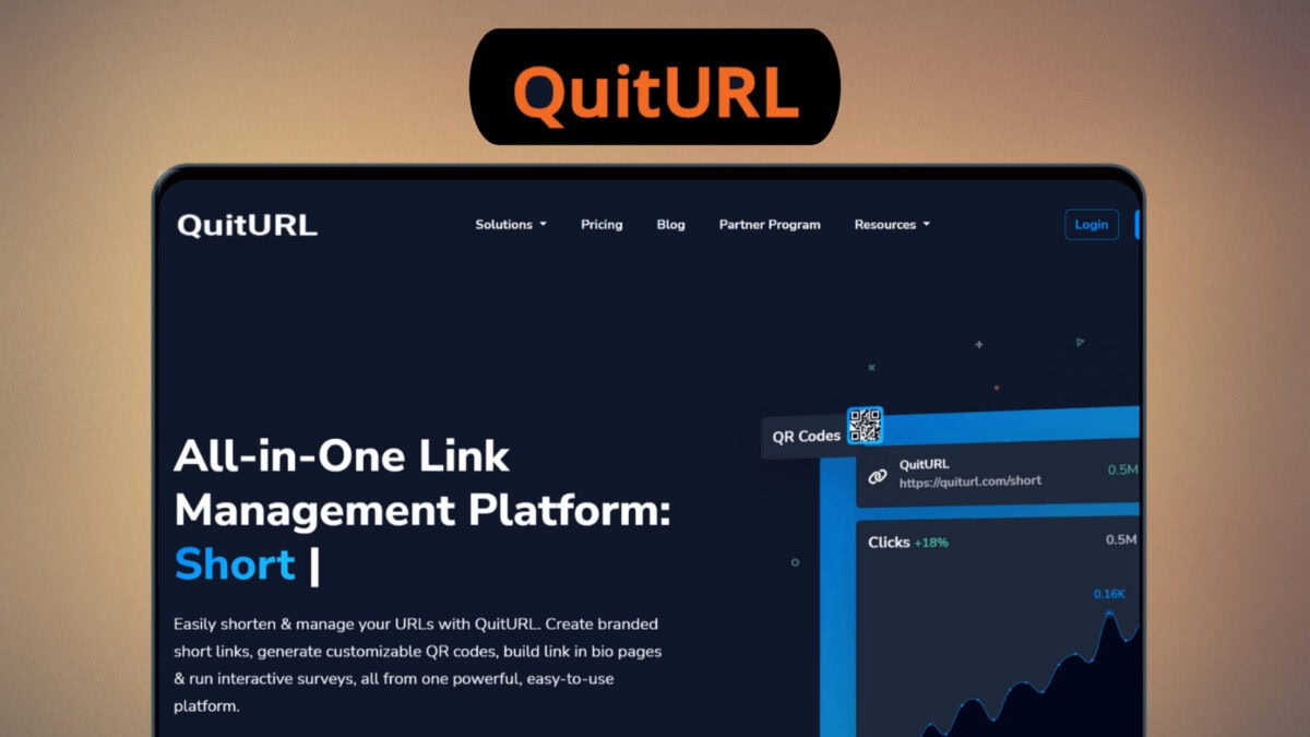 Quiturl lifetime deal image