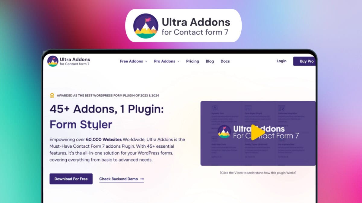 Ultra addons lifetime deal image