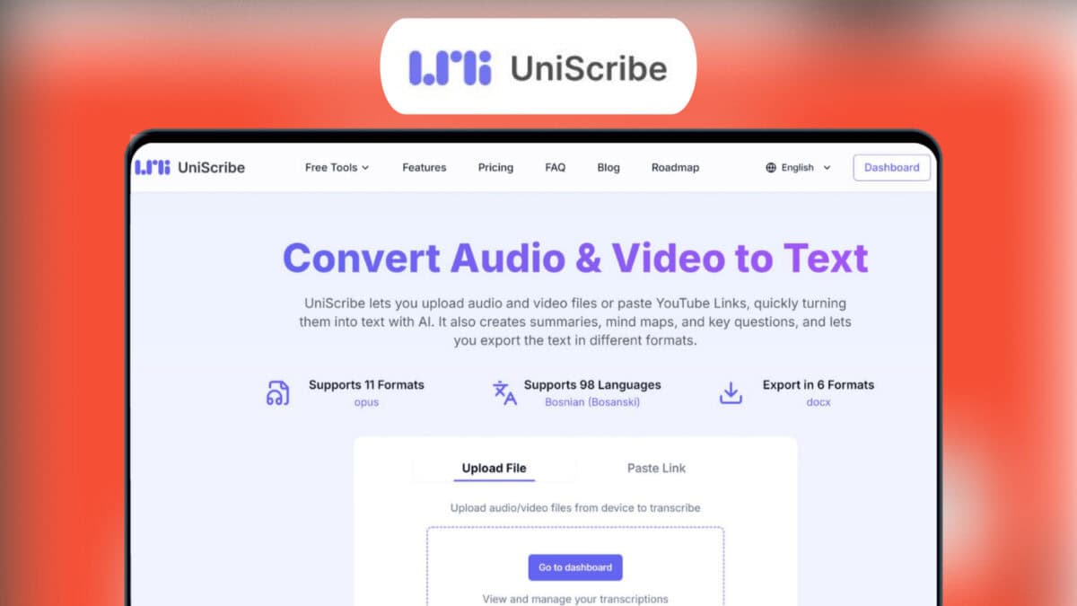 Uniscribe lifetime deal image