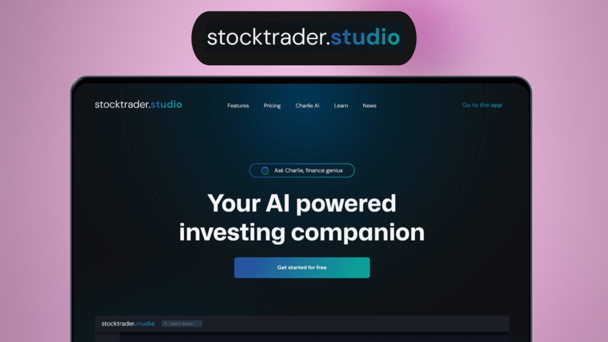Stocktrader.studio lifetime deal image