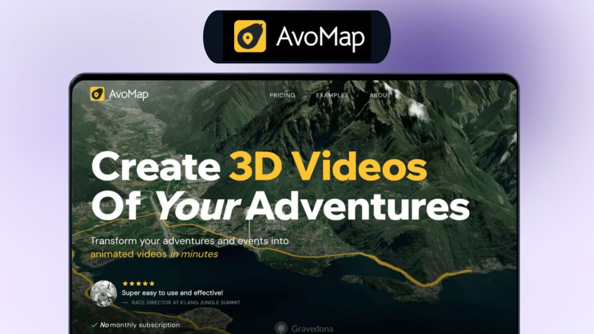 Avomap lifetime deal featured image