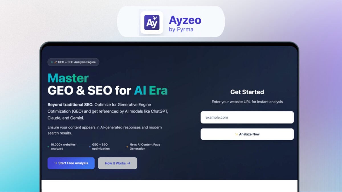 Ayzeo lifetime deal featured image