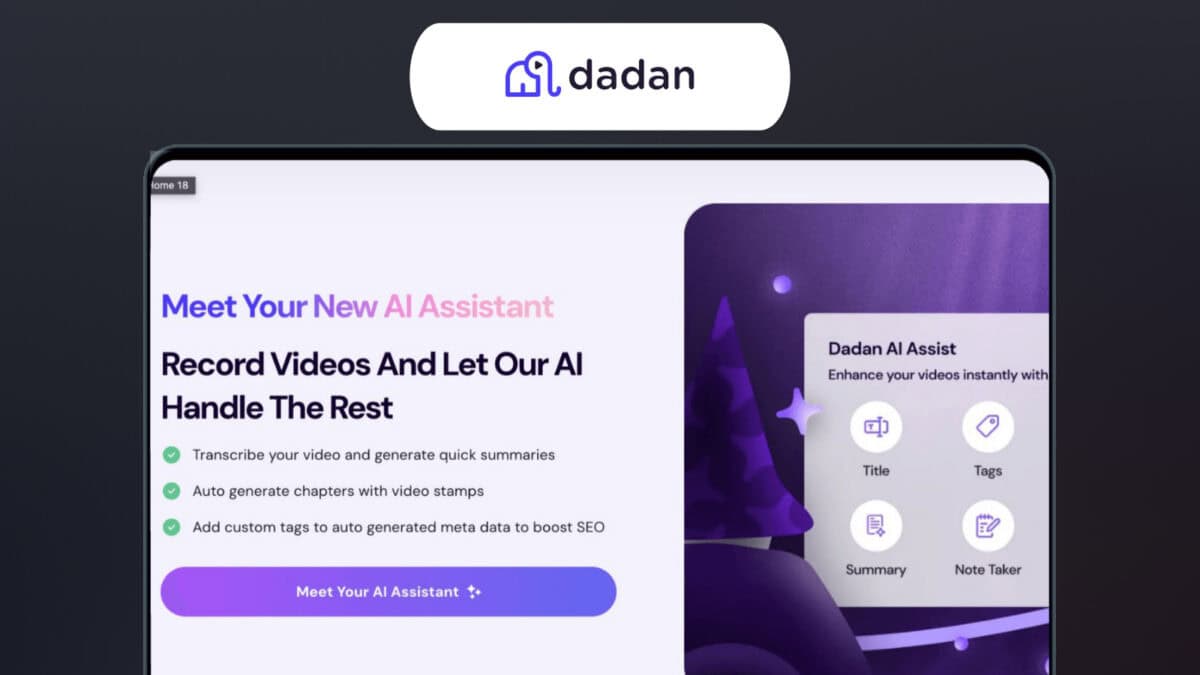 Dadan lifetime deal featured image