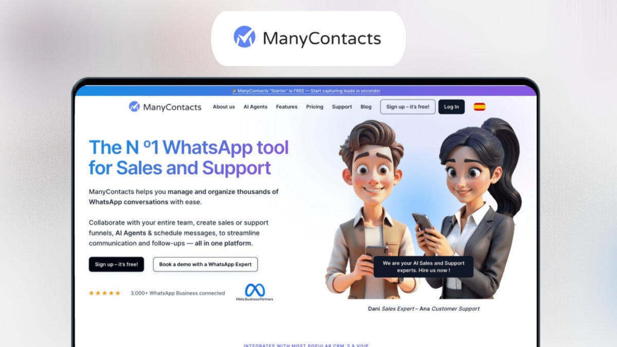 Manycontacts lifetiem deal feature image