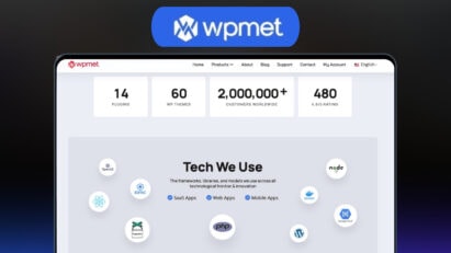 WPmet Lifetime Bundle Deal 80% OFF – ElementsKit, GutenKit, EmailKit, ShopEngine, MetForm, Popupkit & More