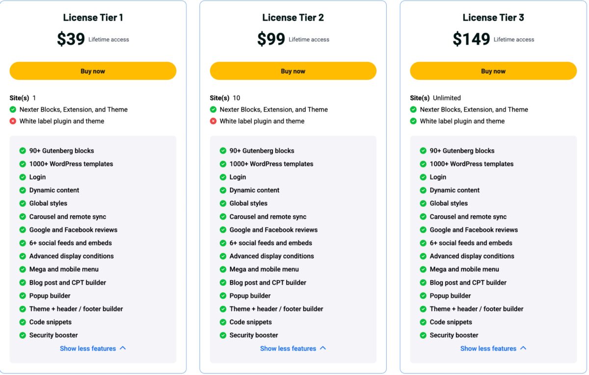 Nexter lifetime deal review