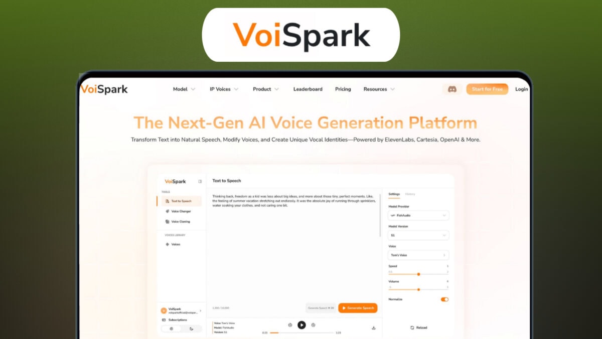 Voispark lifetime deal featured image